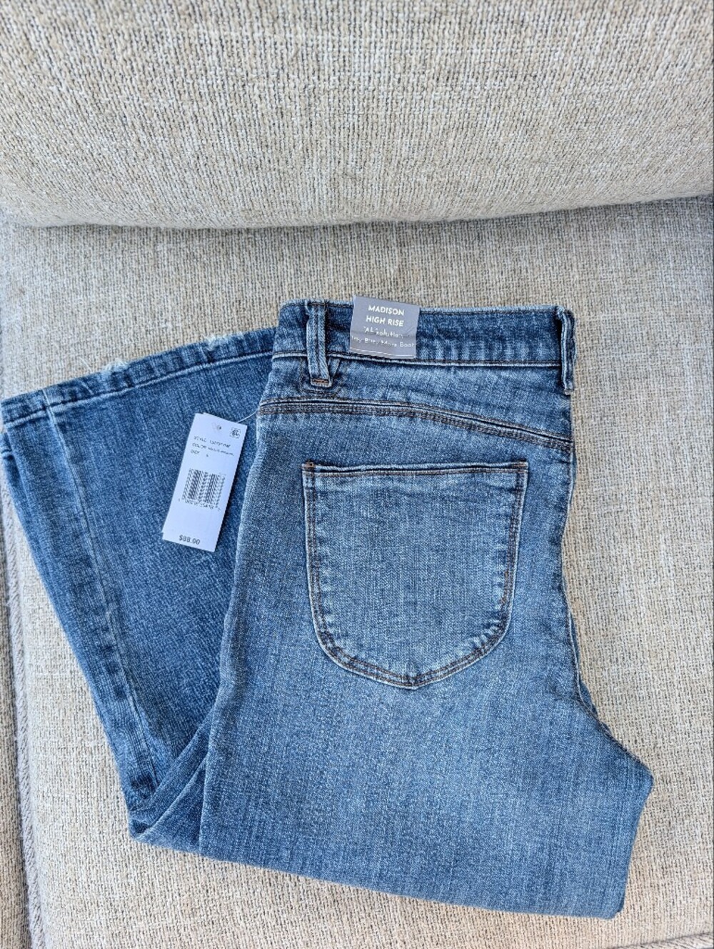 Wit & Wisdom Madison Bootcut Jeans - Medium Blue Wash